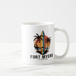 Fort Myers Beach Florida Surfing Surfer _1 Coffee Mug