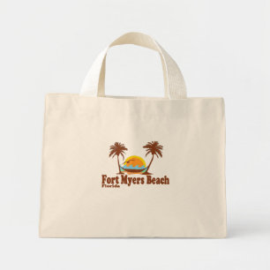 Fort Myers Beach. Mini Tote Bag