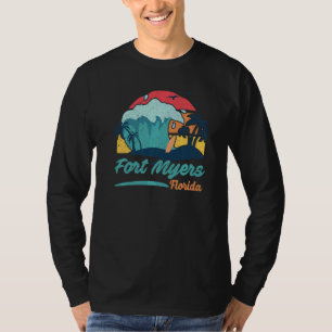 Fort Myers Florida Beach Summer Surfing Sunset Pal T-Shirt