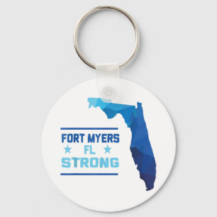 Fort Myers Florida Strong Key Ring
