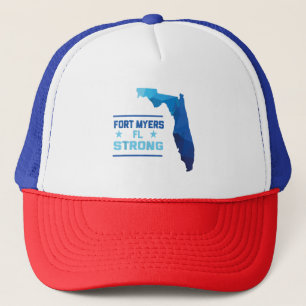 Fort Myers Florida Strong Trucker Hat