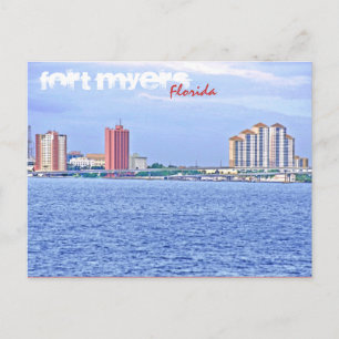 Fort Myers, Florida, U.S.A. Postcard