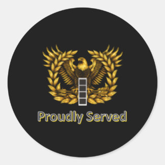 Fort Novosel Aka Mother Rucker Cw4 Classic Round Sticker