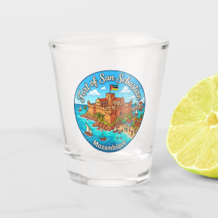 Fort of San Sebastian Mozambique Shot Glass