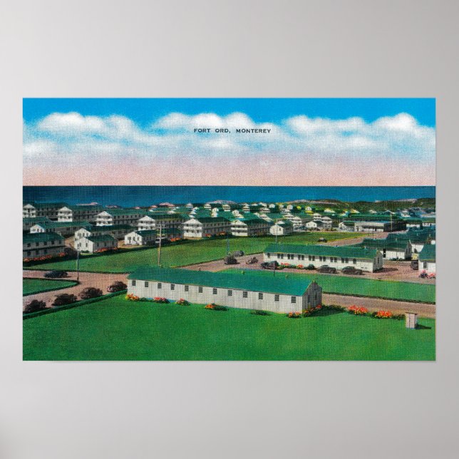 Fort Ord at Monterey, CaliforniaMonterey, CA Poster (Front)