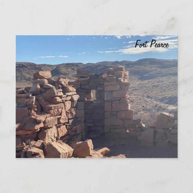 Fort Pearce Postcard (Front)