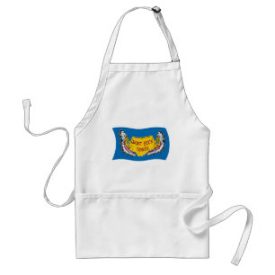 Fort Peck Assiniboine Flag Apron