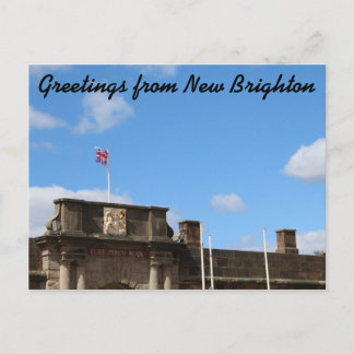 "Fort Perch Rock" Postcard