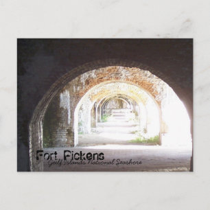 Fort Pickens, Gulf Islands National Seashore Postcard