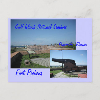 Fort Pickens, Pensacola, Fl... Postcard