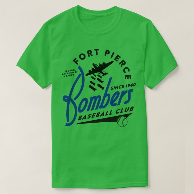 Fort Pierce Bombers T-Shirt (Design Front)