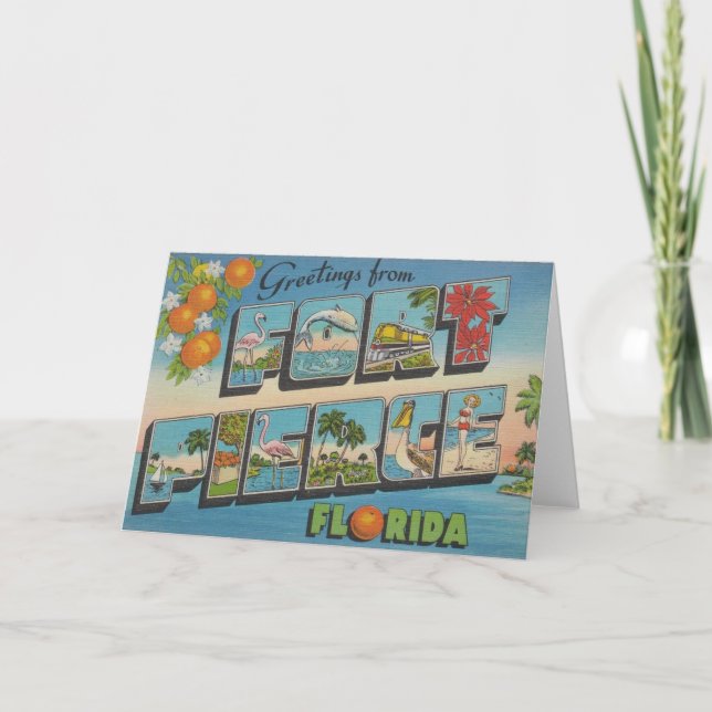 Fort Pierce Greeting Card (Front)