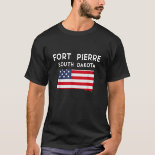 Fort Pierre South Dakota USA State America Travel T-Shirt