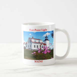 Fort Point Light, Maine Mug