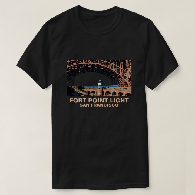 FORT POINT LIGHT T-Shirt (Design Front)