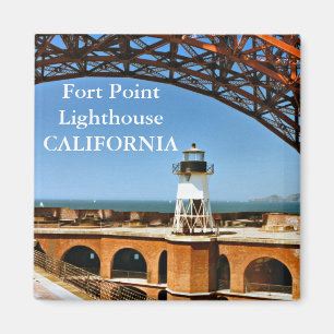Fort Point Lighthouse, California Magnet
