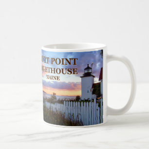 Fort Point Lighthouse, Maine Mug