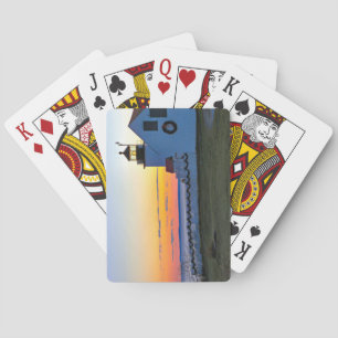 Fort Point Lighthouse, Maine Playing Cards