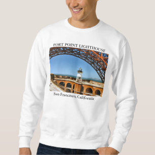 Fort Point Lighthouse, San Francisco California Sweatshirt