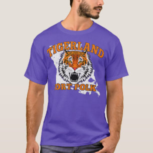 Fort Polk Alumni Louisiana La Tigerland Veterans V T-Shirt