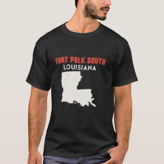 Fort Polk South Louisiana USA State America Travel T-Shirt