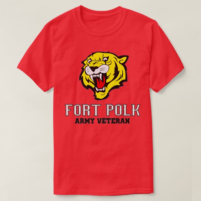 Fort Polk Tigerland  T-Shirt (Design Front)