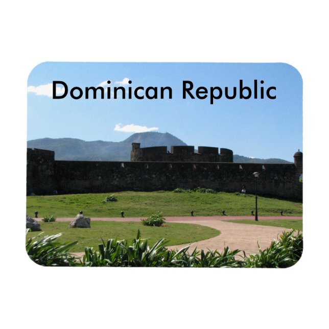 fort Puerto Plata, Dominican Republic Magnet (Horizontal)