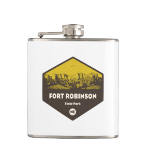 Fort Robinson State Park Nebraska Hip Flask