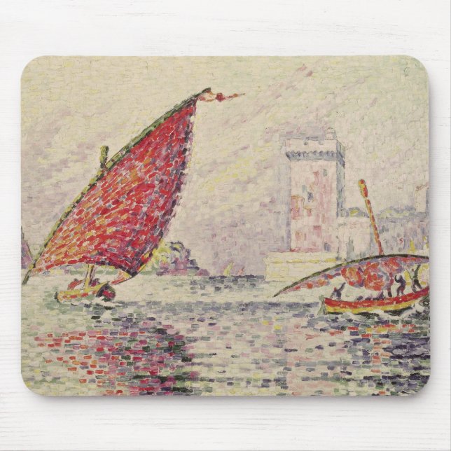 Fort Saint-Jean, Marseilles, 1907 Mouse Mat (Front)
