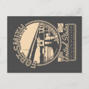 FORT SMITH ARKANSAS - CITY OF FORT SMITH VINTAGE POSTCARD