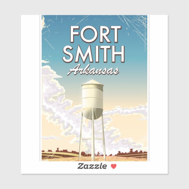 Fort Smith Arkansas travel poster (Sheet)
