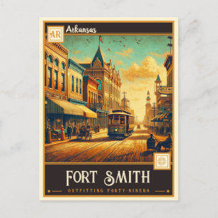Fort Smith, Arkansas   Vintage Postcard