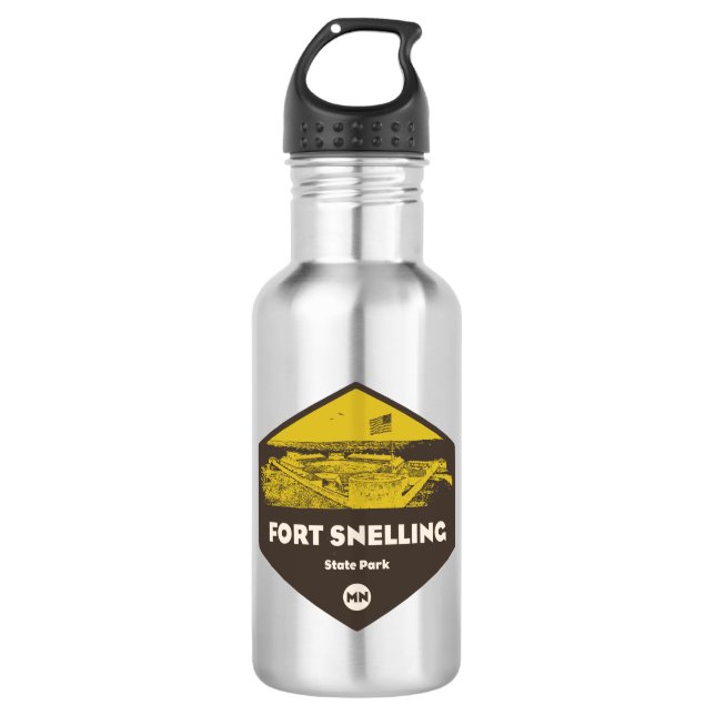 Fort Snelling State Park Minnesota 532 Ml Water Bottle (Front)