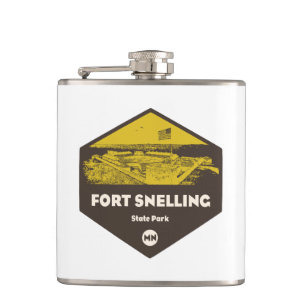 Fort Snelling State Park Minnesota Hip Flask