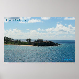Fort St. Catherine, Bermuda Poster