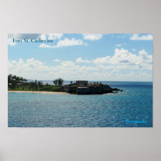 Fort St. Catherine, Bermuda Poster