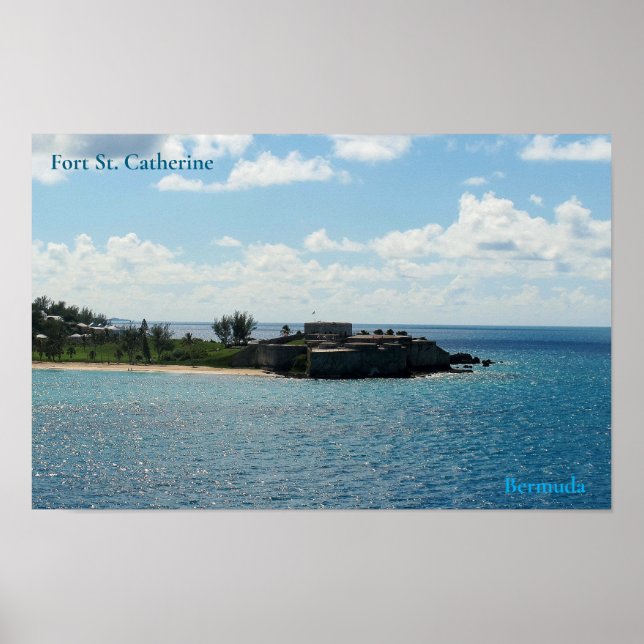 Fort St. Catherine, Bermuda Poster (Front)