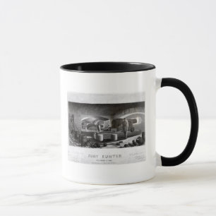 Fort Sumter, Interior View of Three Gun Battery Mug