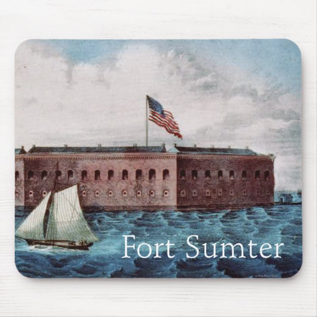 Fort Sumter Mouse Mat (Front)