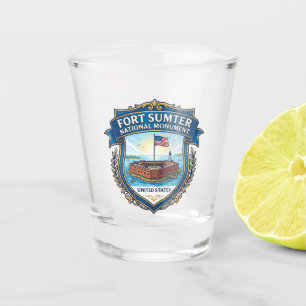 Fort Sumter National Monument South Carolina Shot Glass