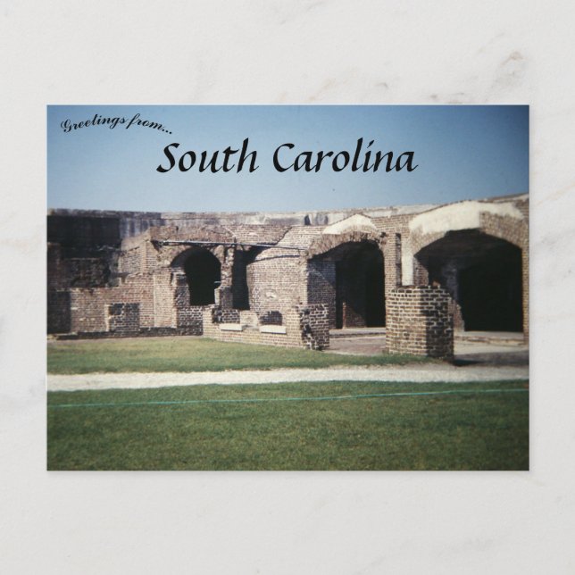 Fort Sumter South Carolina Postcard (Front)
