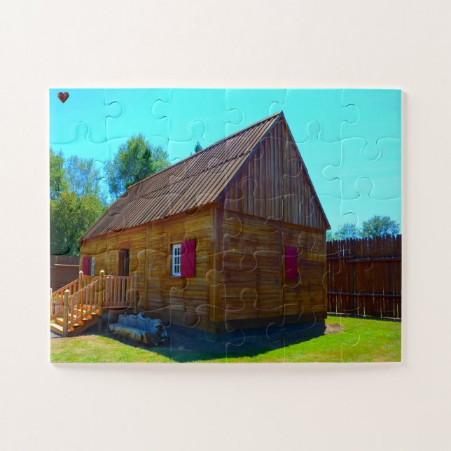 Fort Umpquai Oregon Jigsaw Puzzle (Horizontal)