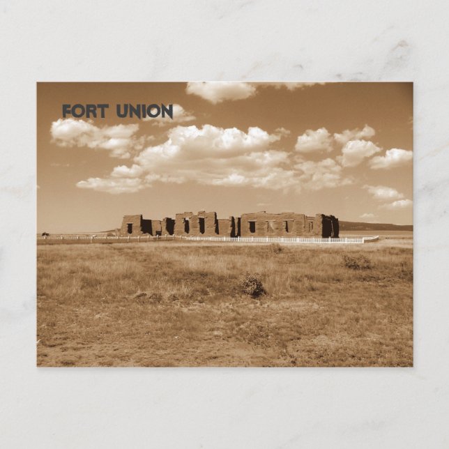 Fort Union Postcard (Front)
