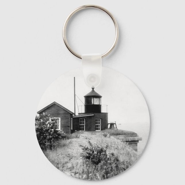 Fort Wadsworth Lighthouse Key Ring (Front)