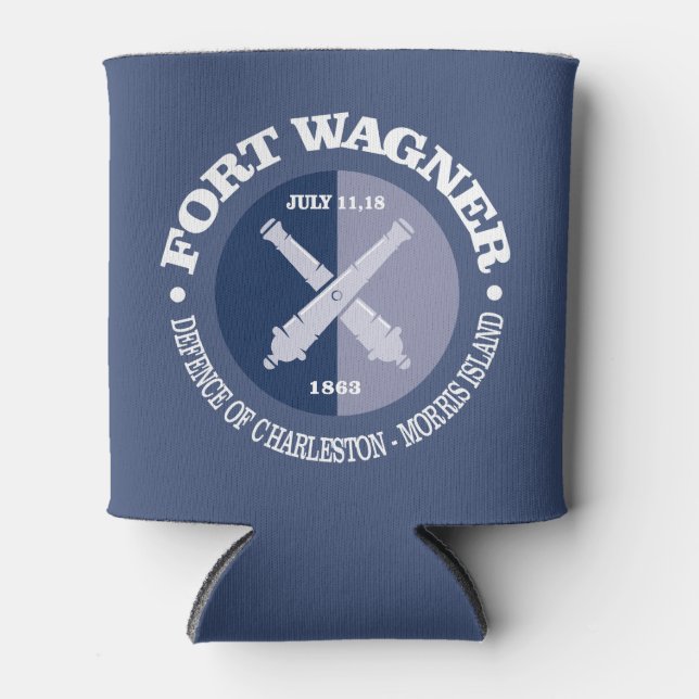 Fort Wagner (B&G) Can Cooler (Front)