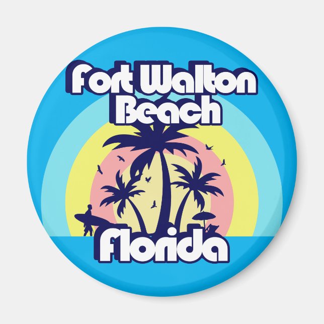 Fort Walton Beach Florida Magnet (Front)