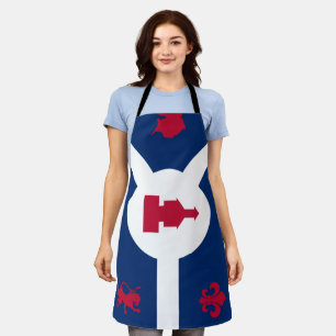 Fort Wayne (Indiana) City flag Apron