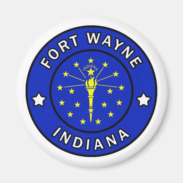 Fort Wayne Indiana Magnet (Front)