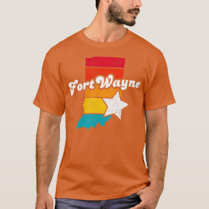 Fort Wayne Indiana Vintage Distressed Souvenir 2 T-Shirt