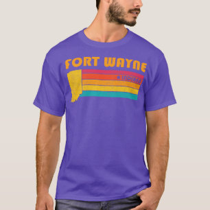 Fort Wayne Indiana Vintage Distressed Souvenir T-Shirt